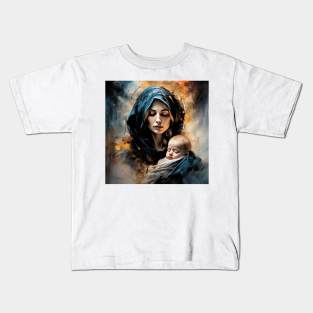 Madonna with Child Kids T-Shirt